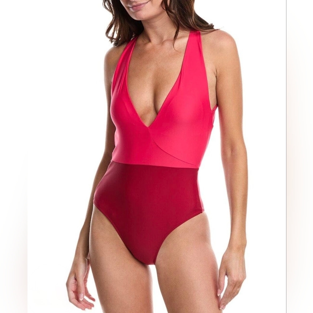 Summersalt Deep Dive Vibrant Pink Swimsuit 6